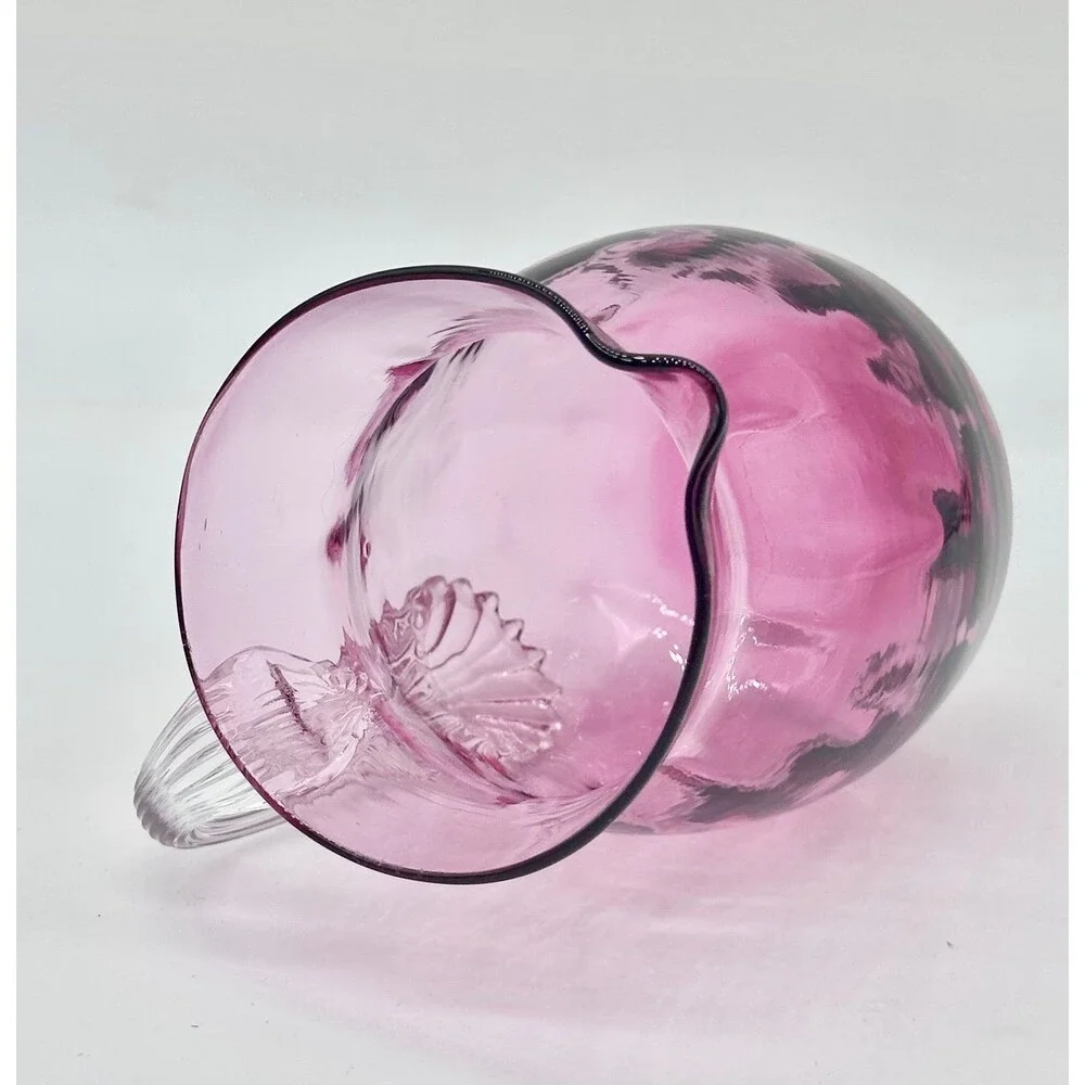 Vintage Pilgrim Glass Purple Cranberry Small 3.75